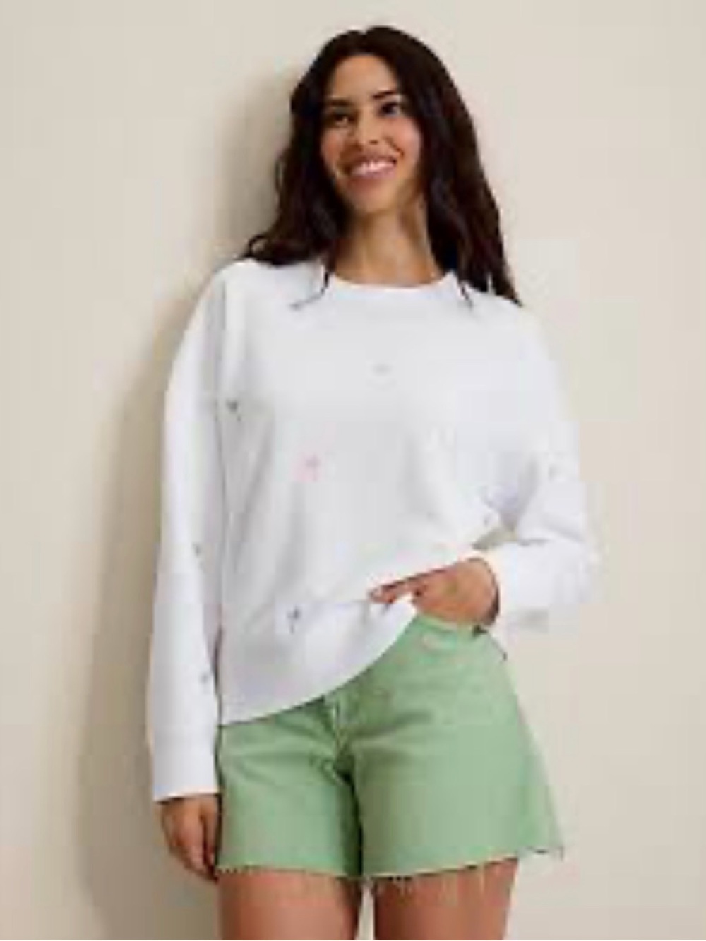 Tommy Bahama Marina Del Mar Palm Tree Crew Sweatshirt. Women’s Medium.